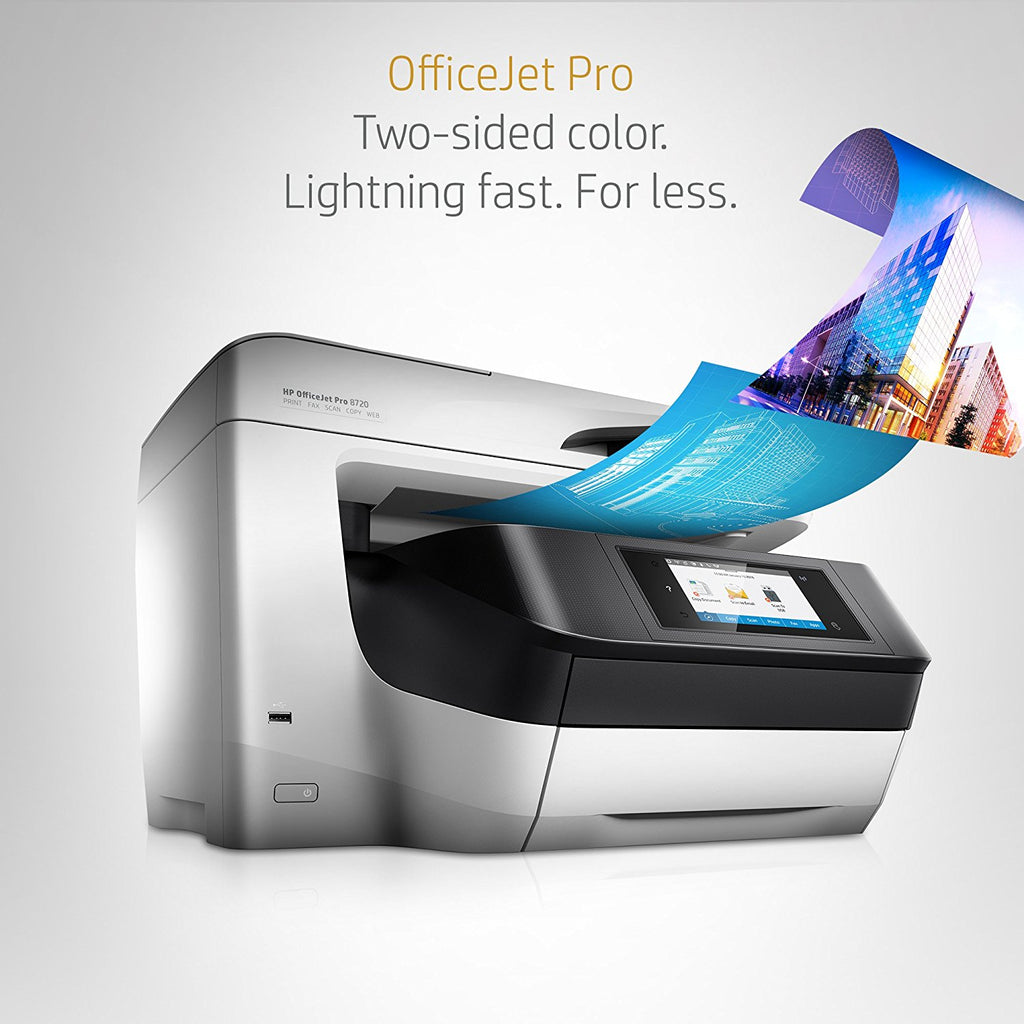 print one sided on mac for hp office jet pro 8720