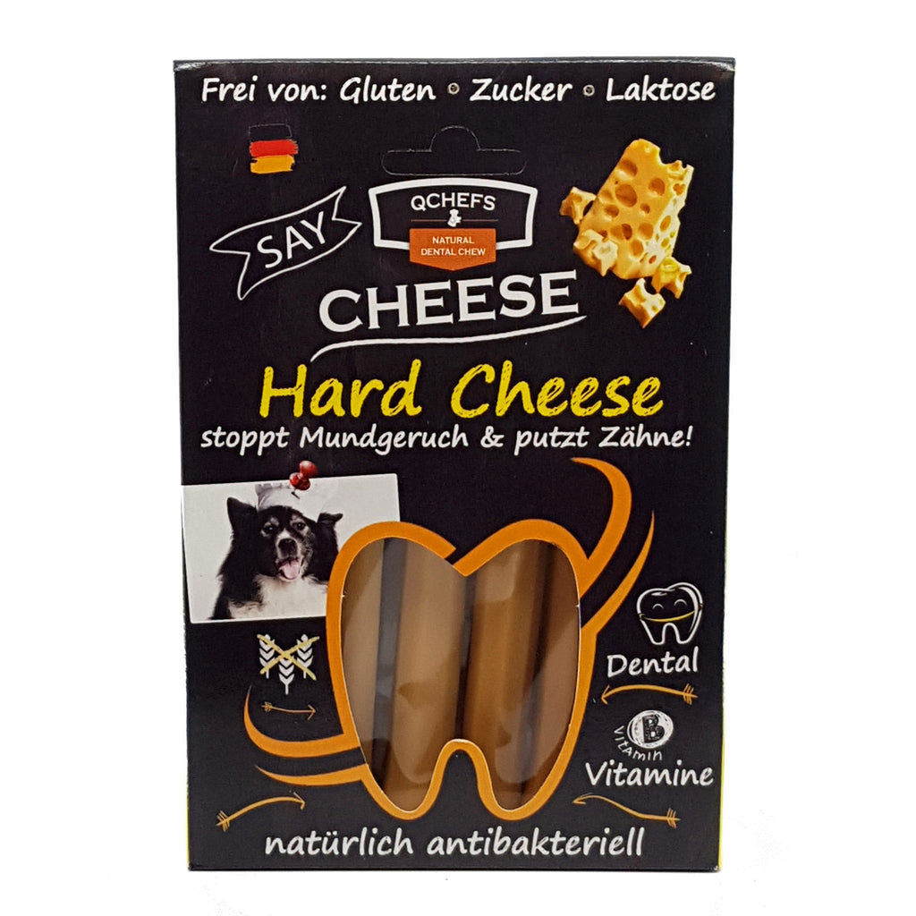 QChefs Hard Cheese, 100g I Jetzt hier bestellen Hund von Eden