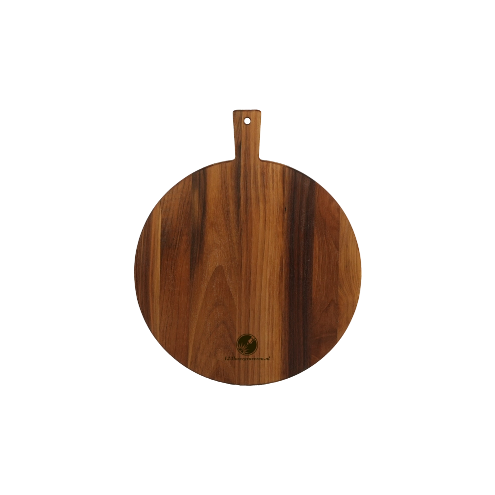 Tapasplank rond Walnoot