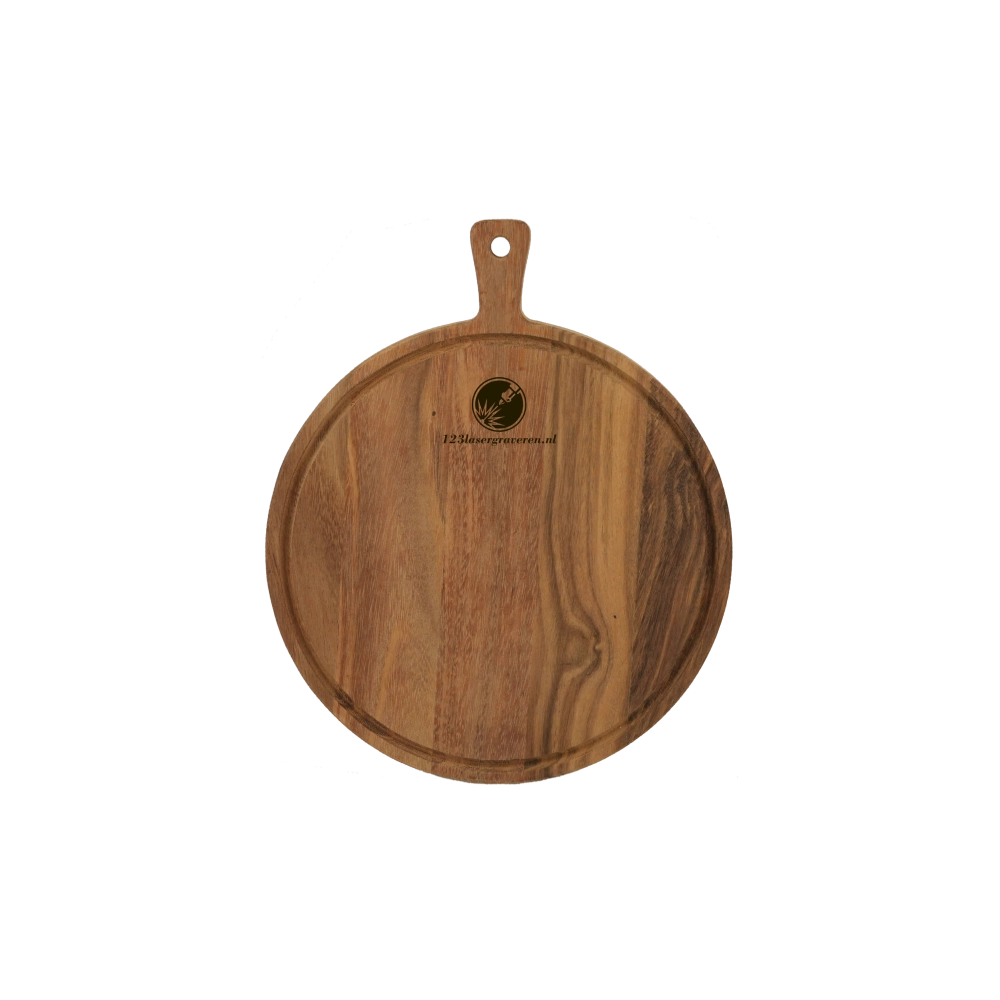 Serveerplank rond Teakhout BD