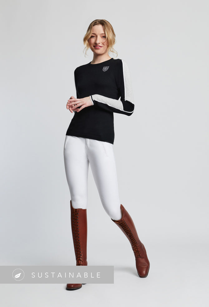 Asmar Equestrian CELOSIA CREWNECK TOP