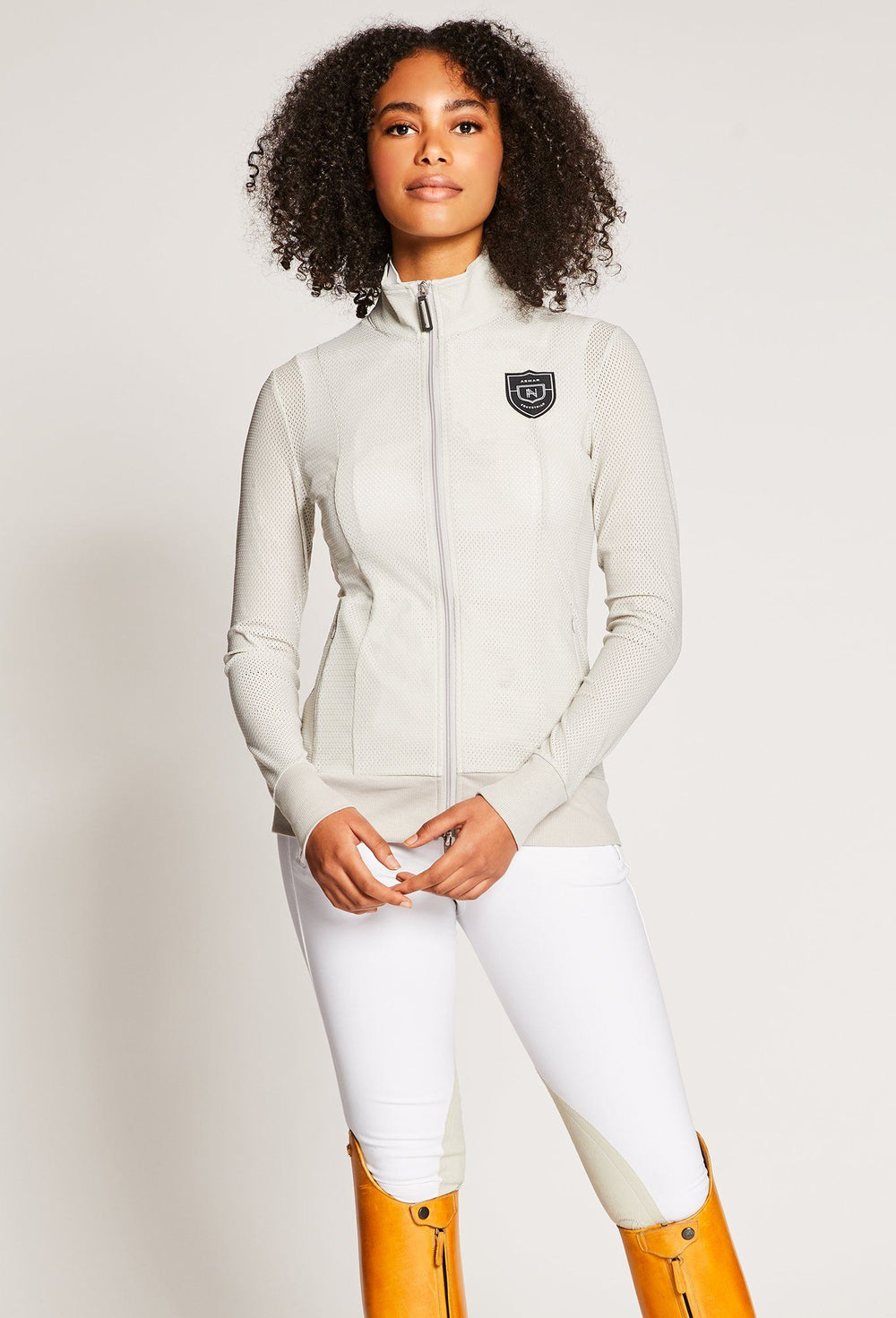 Asmar Equestrian Ace Mesh Zip Up