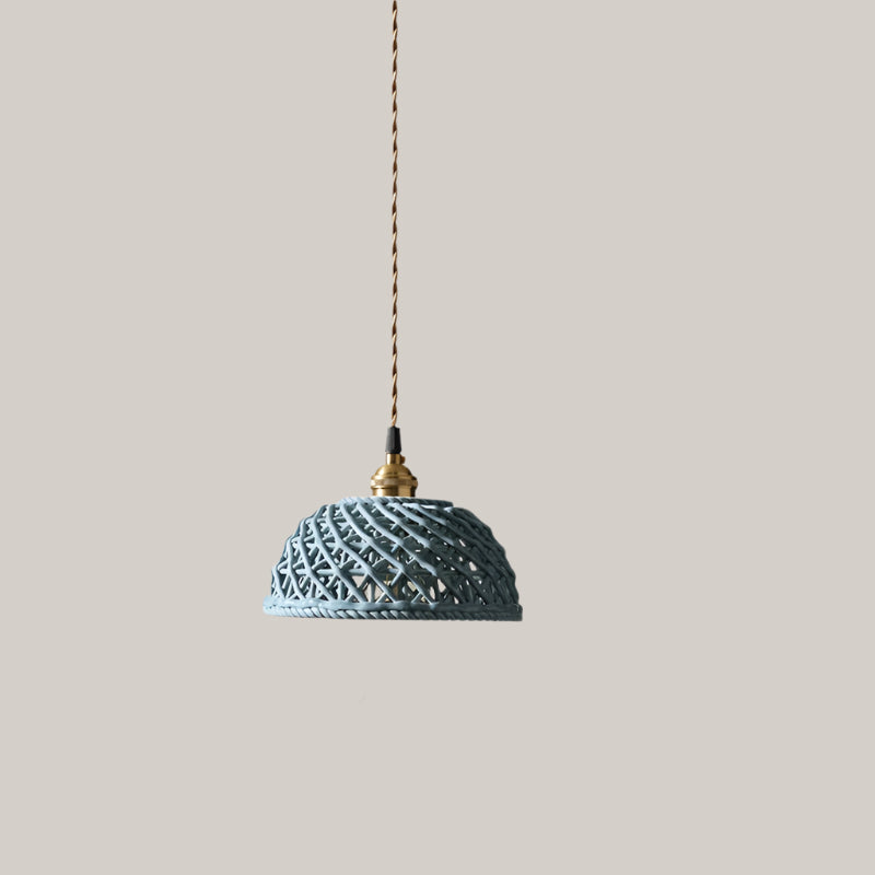 Ceramic Chandelier Handmade Lamps Type A Blue
