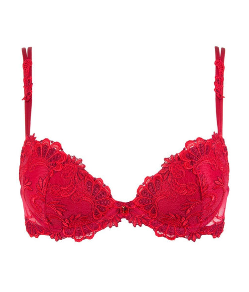 Lise Charmel Dressing Floral Demi Cup Full Support Bra in Dressing Solaire