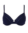 Lise Charmel 'Sporty Plage' (Nuit Cobalt) Underwired Full Cup Bikini Bra - Sandra Dee - Product Shot - Front