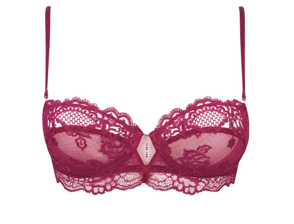 Lise Charmel 'Sublime en Dentelle' (Fuchsia Sublime) Half Cup Bra ...