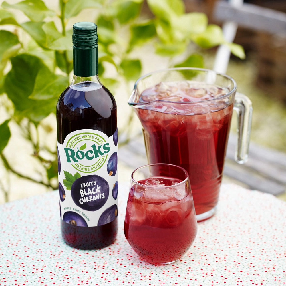 An image of Rocks Blackcurrant Squash 740ml Bottle