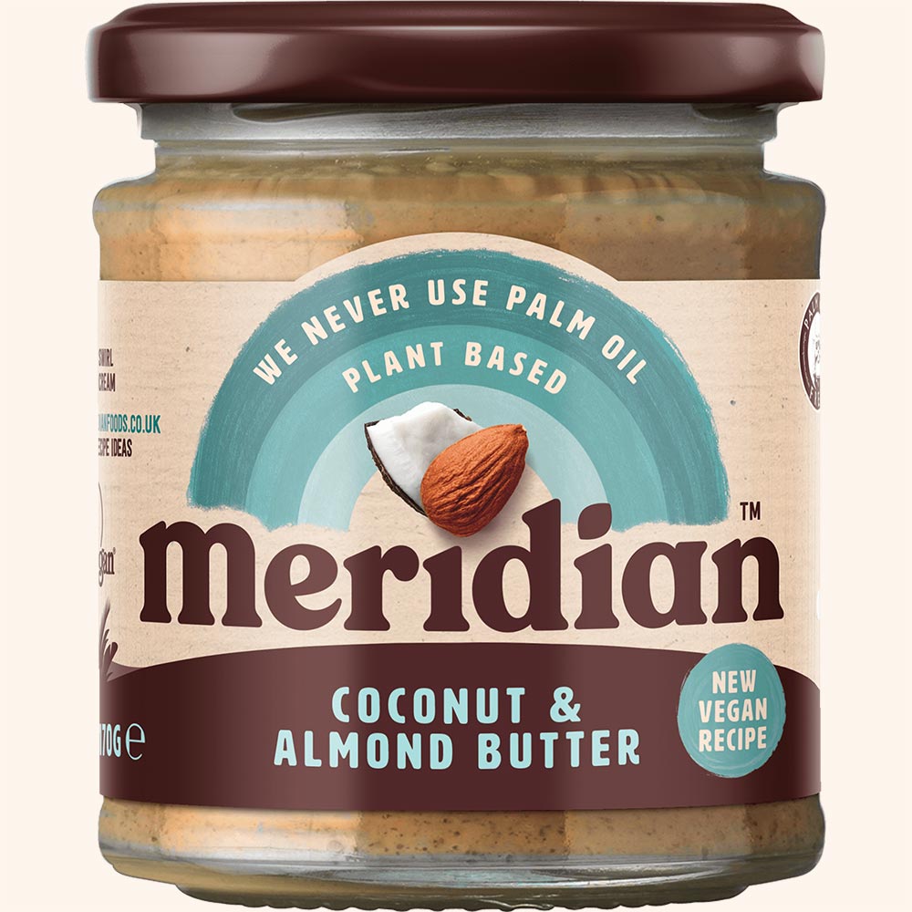 An image of Meridian Coconut & Almond Butter 170g Jar