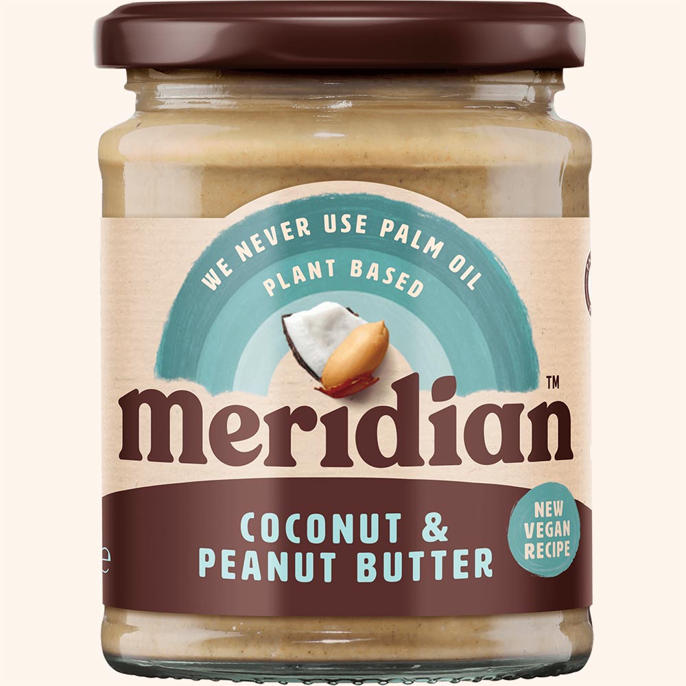 An image of Meridian Coconut & Peanut Butter 280g Jar