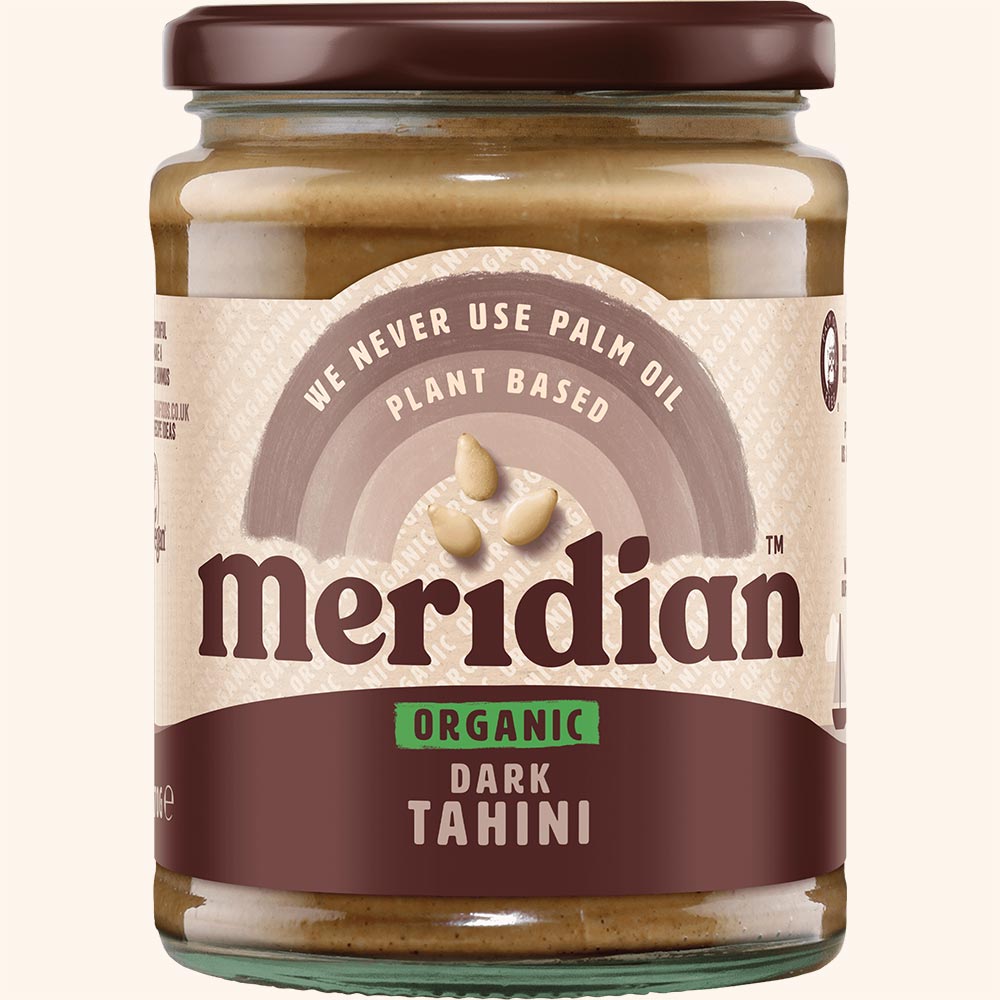 An image of Meridian Organic Dark Tahini 470g Jar