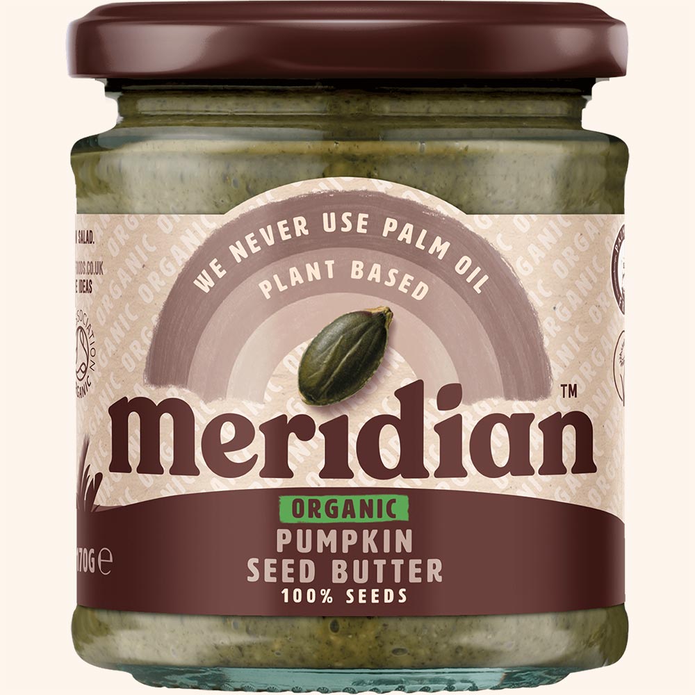 An image of Meridian Organic Pumpkin Seed Butter 170g Jar