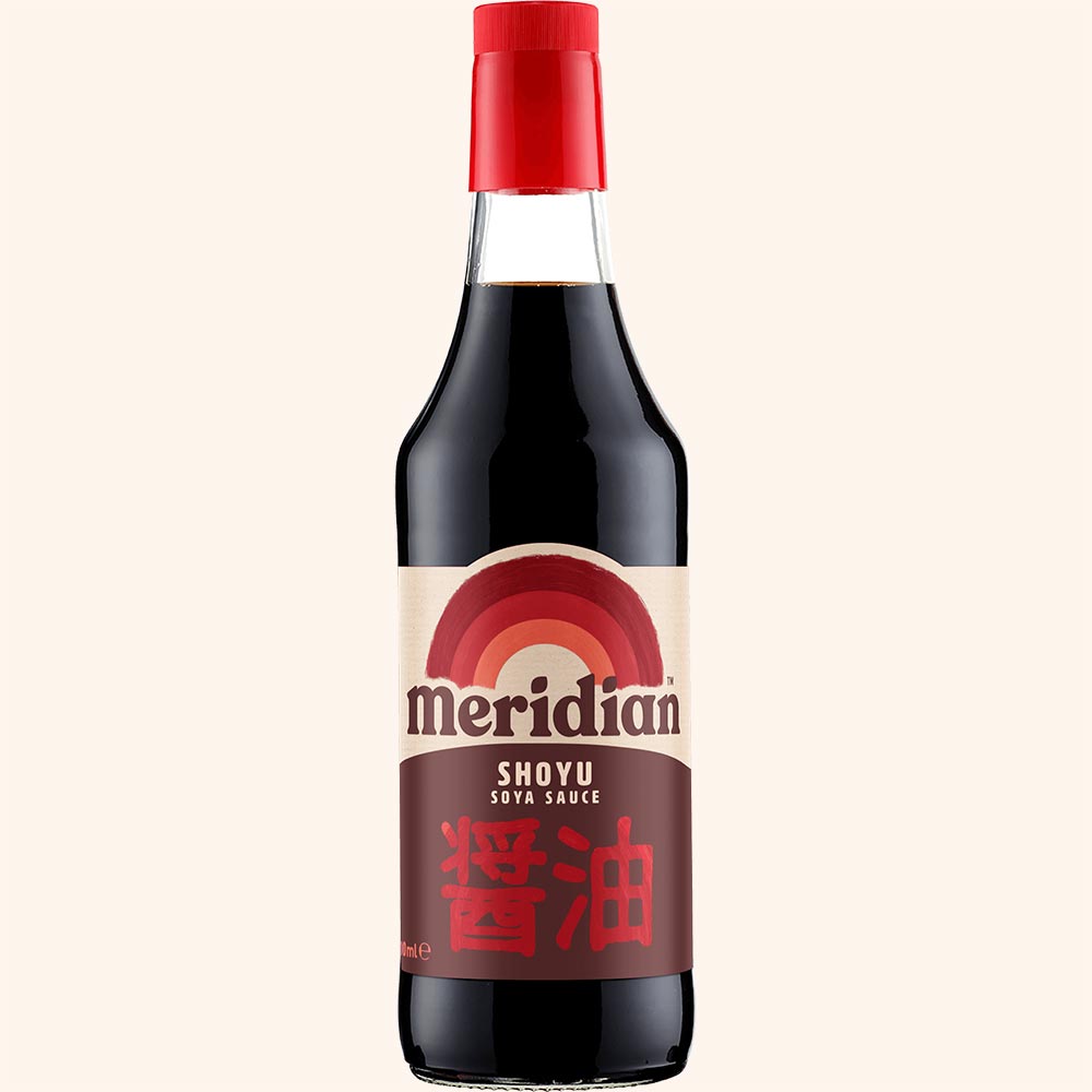 An image of Meridian Traditional Shoyu Soya Sauce 500ml Bottle