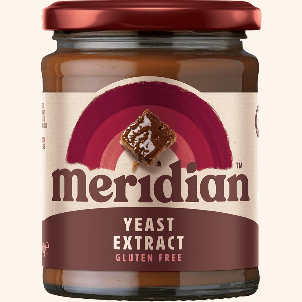 An image of Meridian Gluten Free Yeast Extract 340g Jar