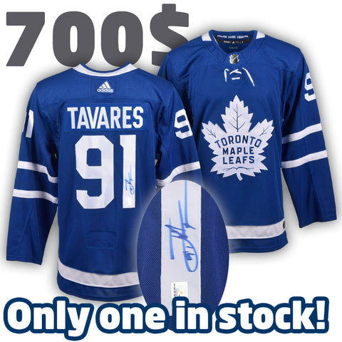 john tavares signed jersey