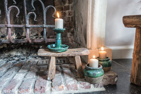 Lanterne Avec Bougie à L'intérieur Lampe Décorative Aux Chandelles