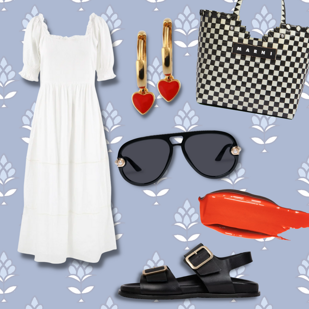 black and white summer outfit ideas