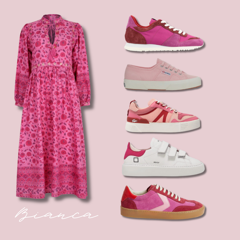 23 Women Outfit Ideas With Pink Shoes For This Season - Styleoholic