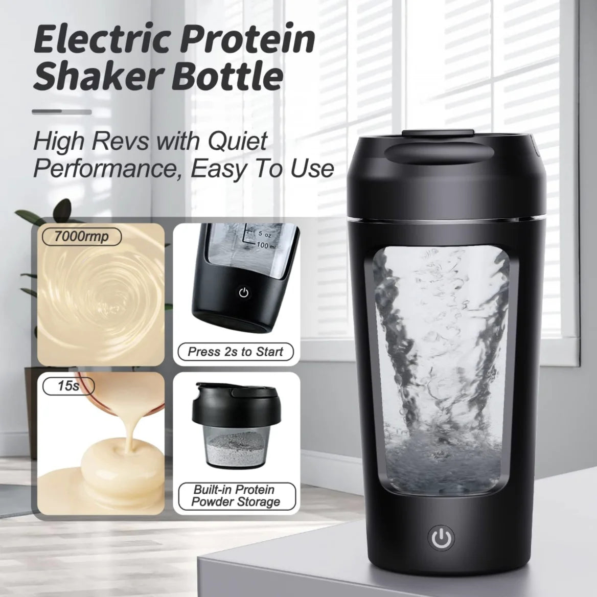 Portable Shaker Bottle