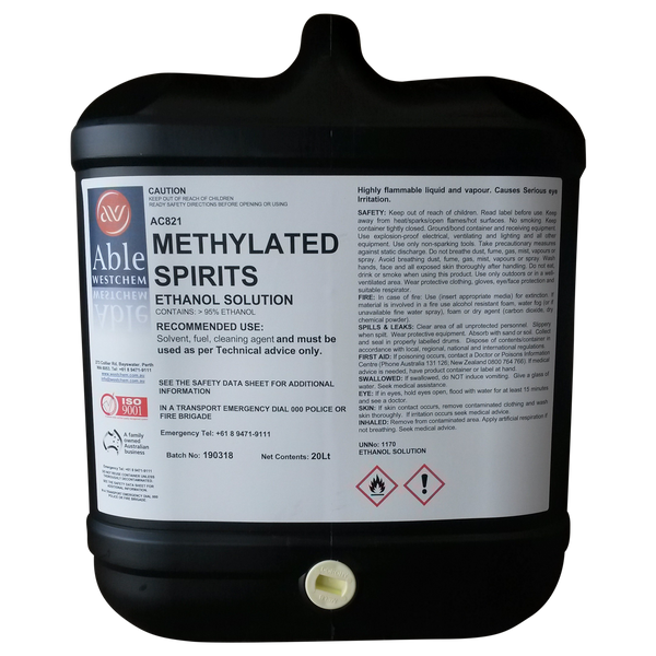 methylated spirits vs denatured alcohol