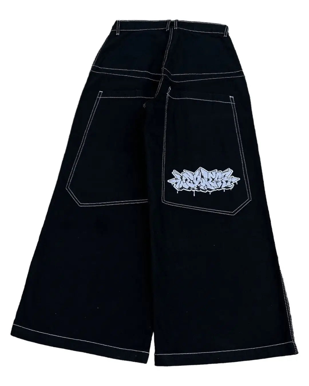 WHITE GRAFFITI JEANS