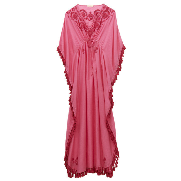 pink caftan