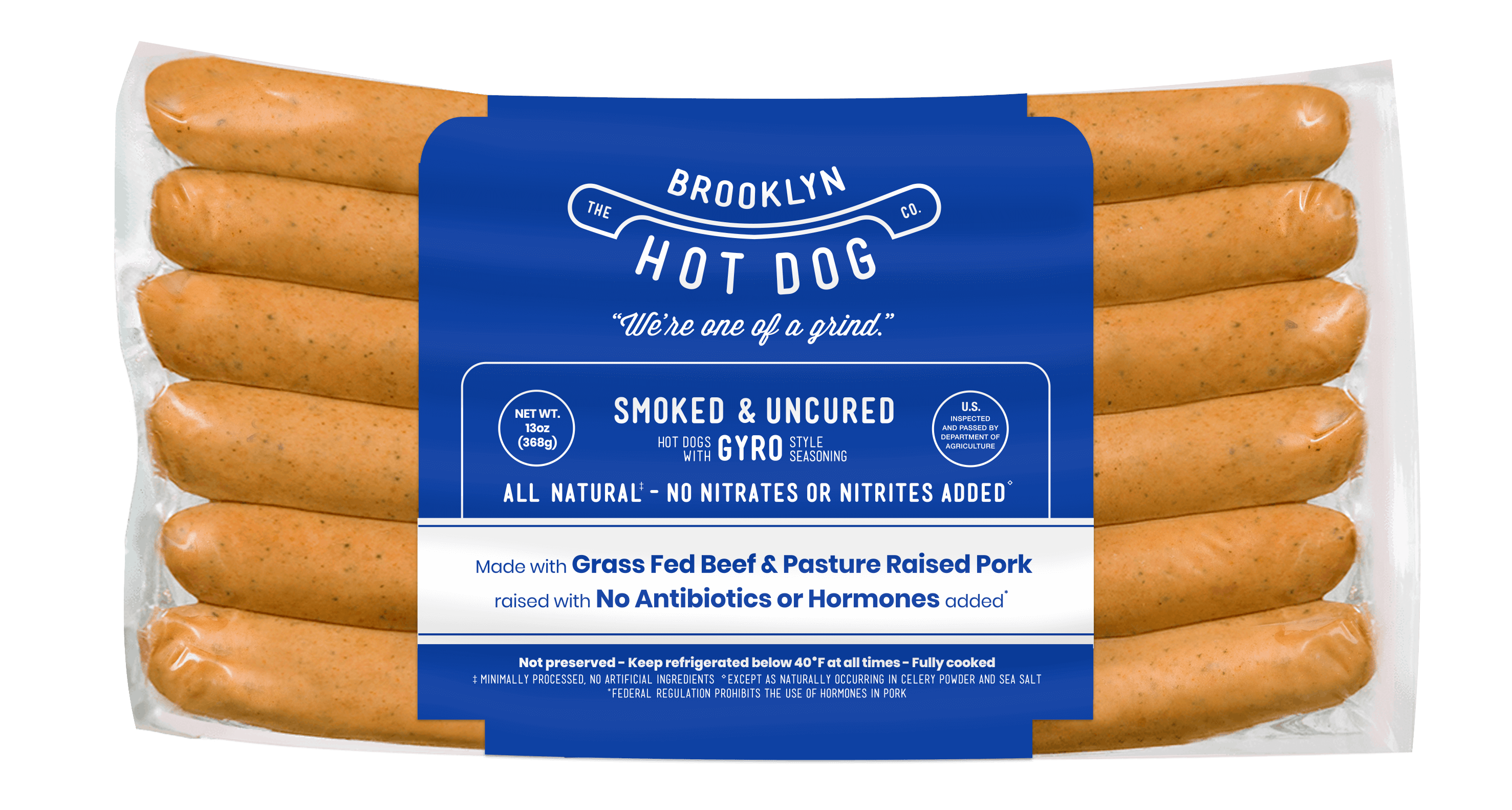 Brooklyn Hot Dog Company Gyro Dogs