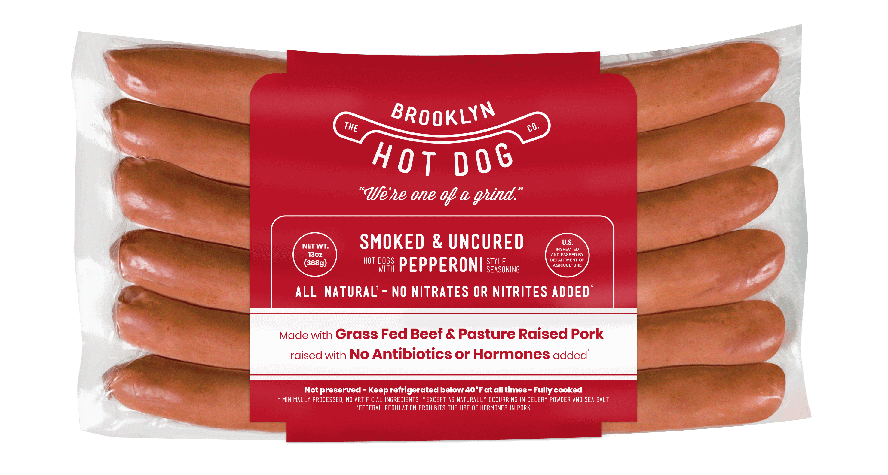 Brooklyn Hot Dog Company Pepperoni Dogs