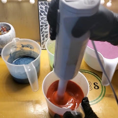 Soap color blending