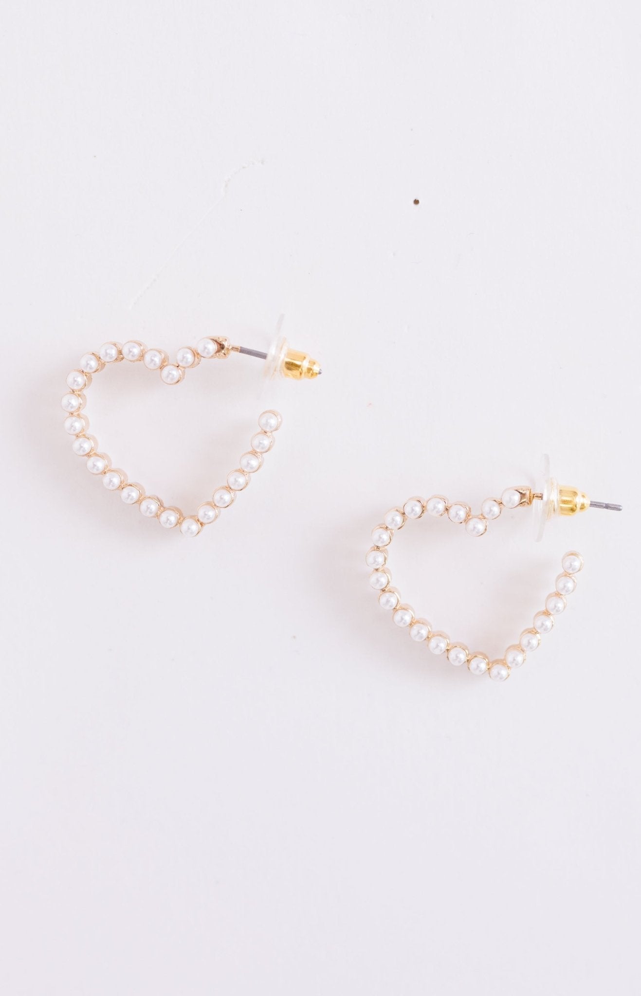 Girls' Heart Shaped Hoop Sterling Silver Earrings - In Season Jewelry :  Target