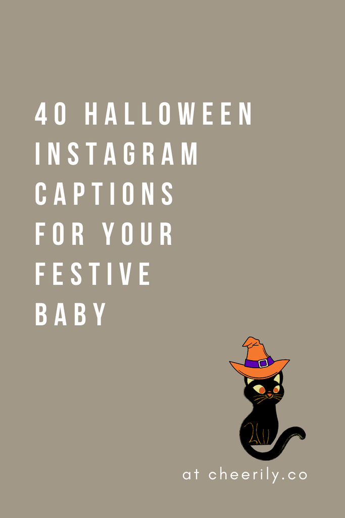 40 HalloweenInspired Instagram Captions For Your Festive Baby  Cheerily