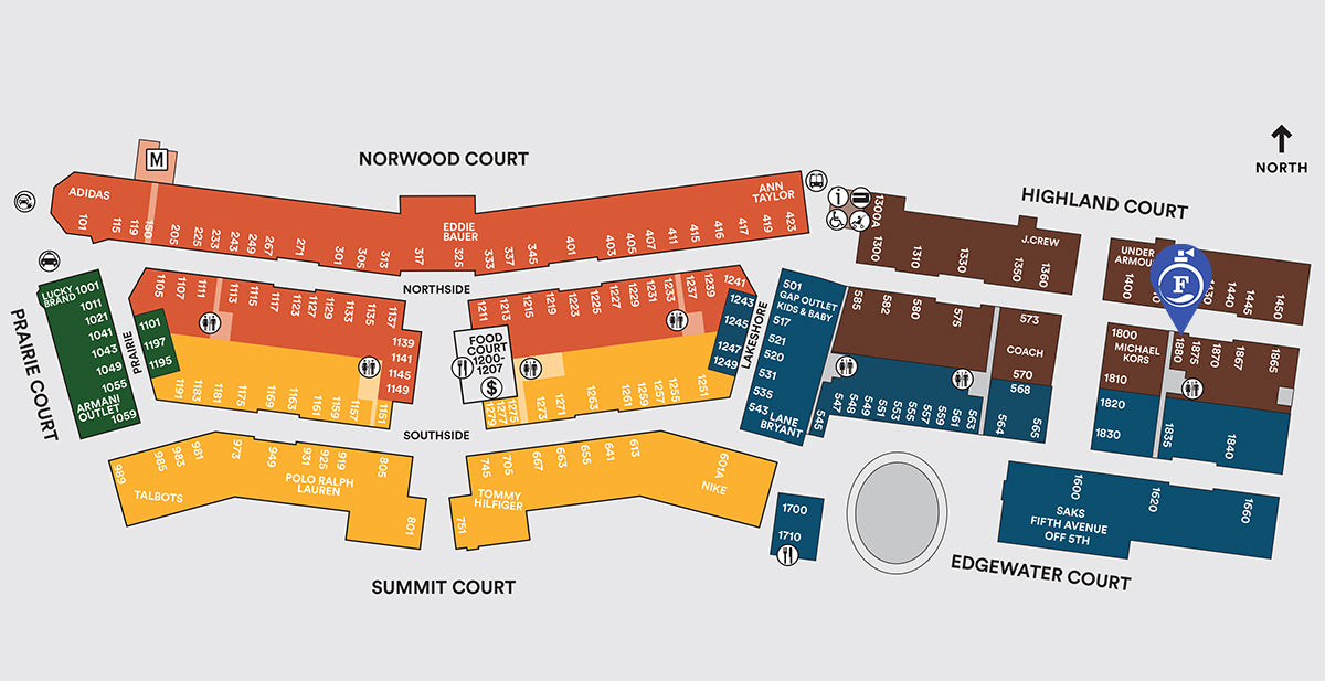 chicago premium outlets map Fragrance Outlet Fragrance Outlet At Chicago Premium Outlets Ii chicago premium outlets map