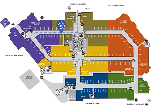 map of orlando premium outlets Fragrance Outlet At Orlando Premium Outlets map of orlando premium outlets