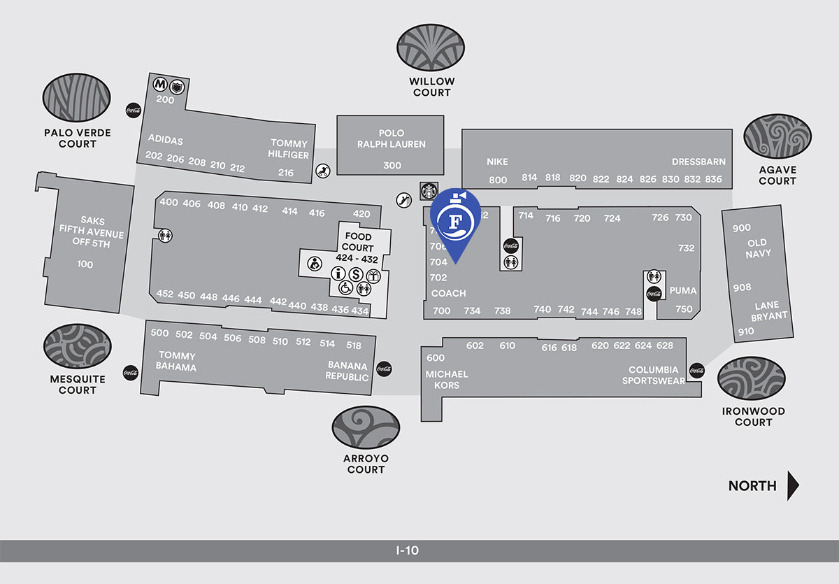 Store Directory for Phoenix Premium Outlets® - A Shopping Center