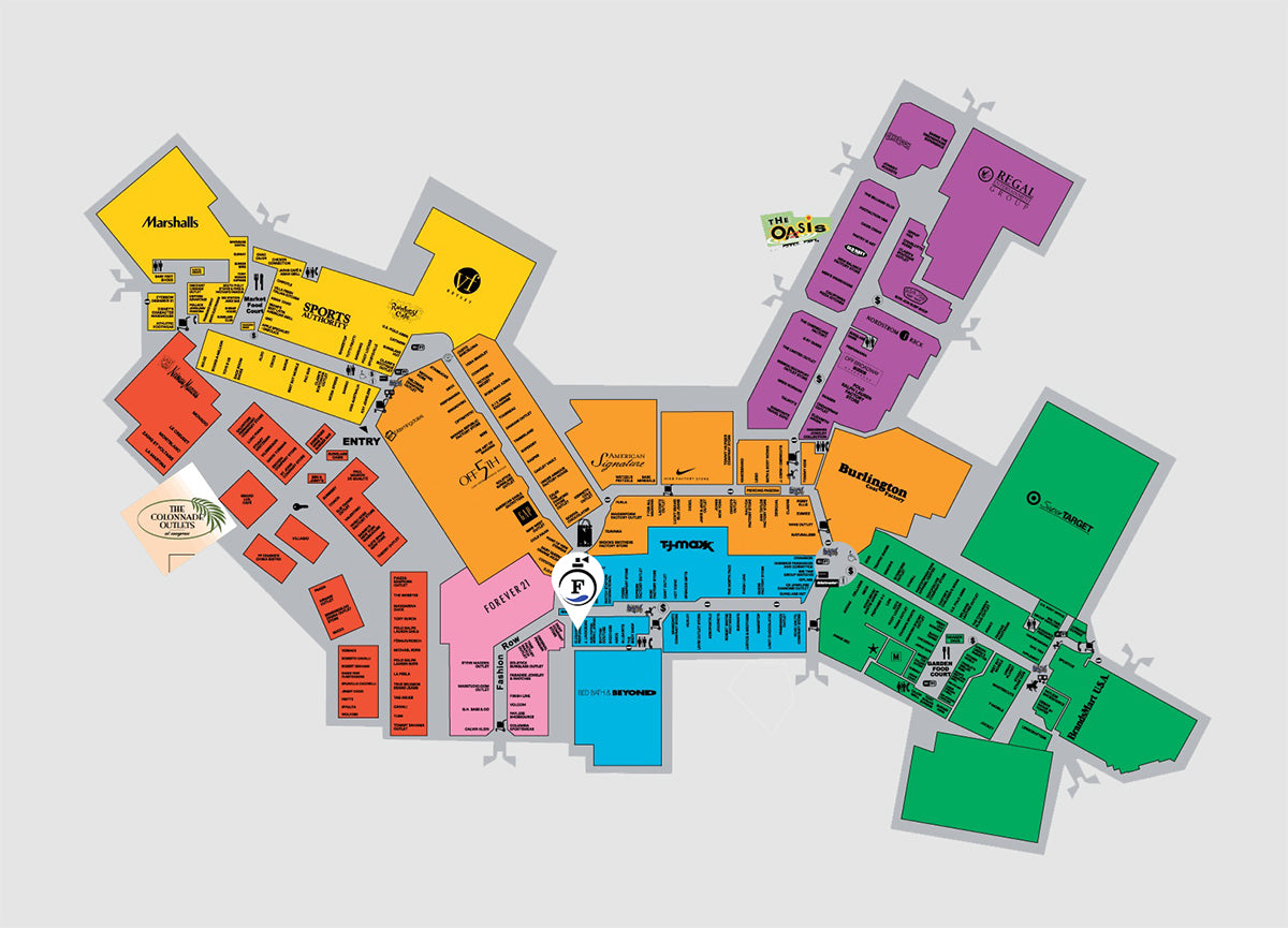 Store Directory for Sawgrass Mills® - A Shopping Center In Sunrise