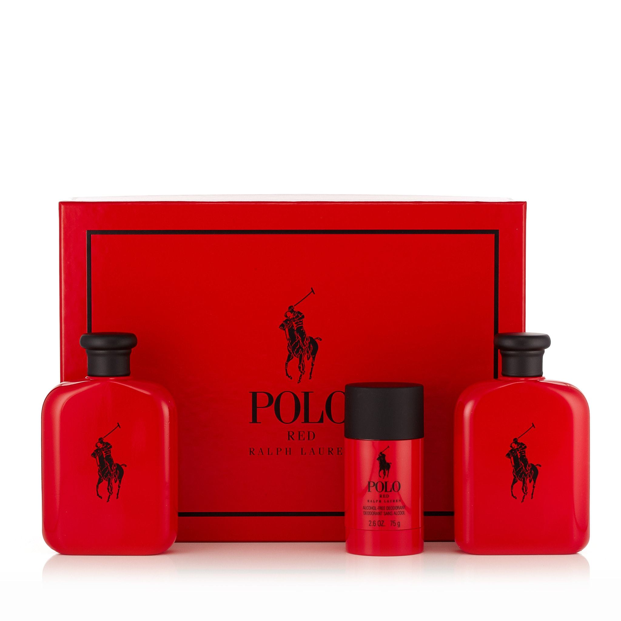 Polo Red Gift Set EDT After Shave and DEO for Men by Ralph Lauren –  Fragrance Outlet