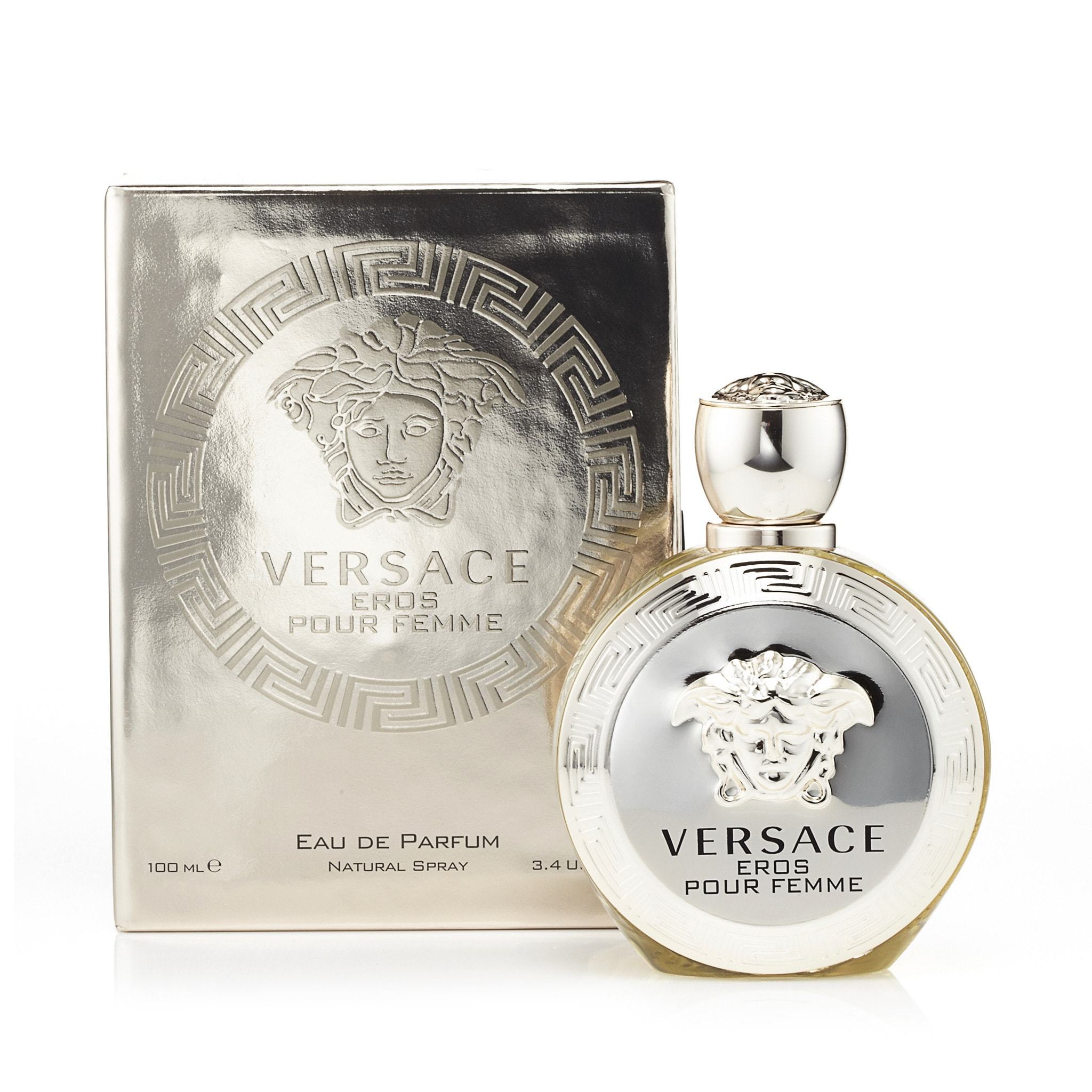 versace perfume silver bottle