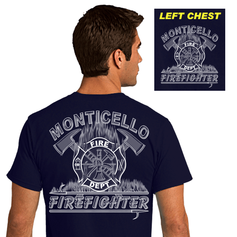 Fire Department Duty Shirts (DD-FLAME)