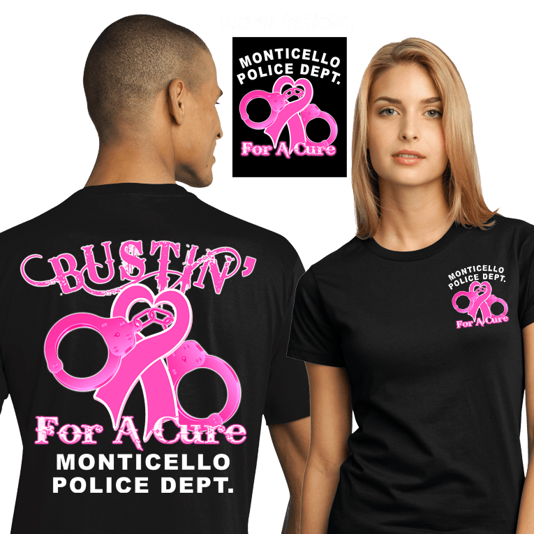Cops For A Cure | Police Tshirt Designs | Dove Designs