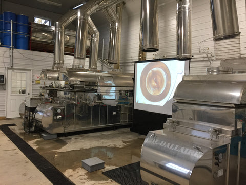 Evaporators at the Proctor Maple Research Center.