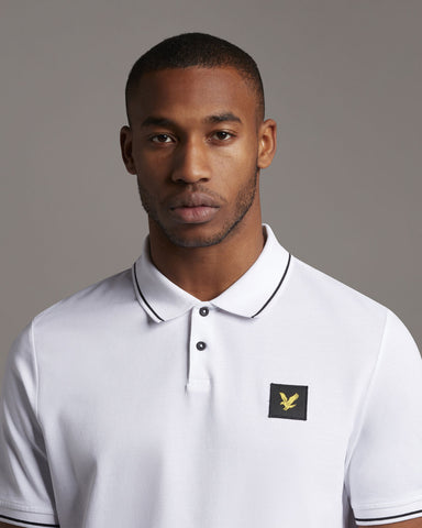 Lyle and Scott Casuals, tipped polo shirt