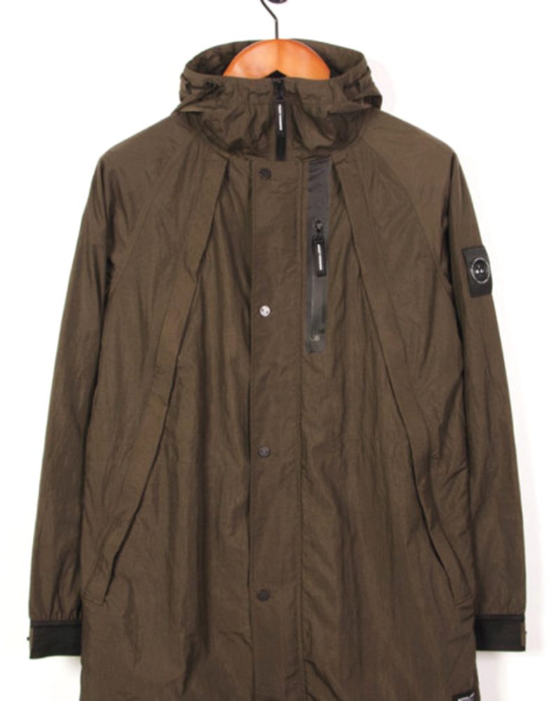 compacta rain mac khaki