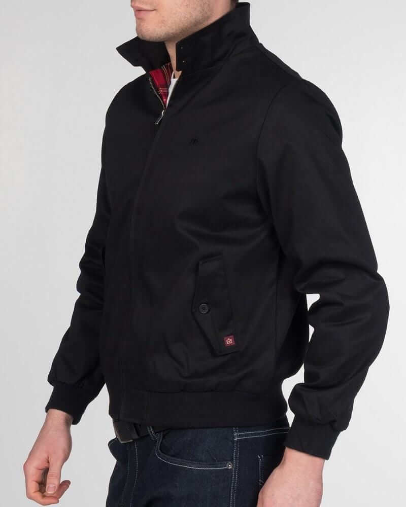 Merc Harrington Jacket Black Mens Mod & Skinhead Style – indi menswear