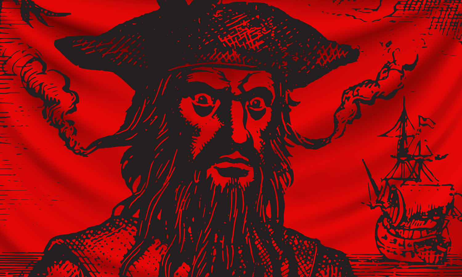 Blackbeard's Flag Tattoo: The History and Meaning Behind the Infamous Pirate's Symbol - wide 3