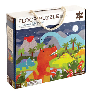 Dinosaur Kingdom 24 Piece Floor Puzzle - Ali's Wagon - Dinosaur Floor Puzzle