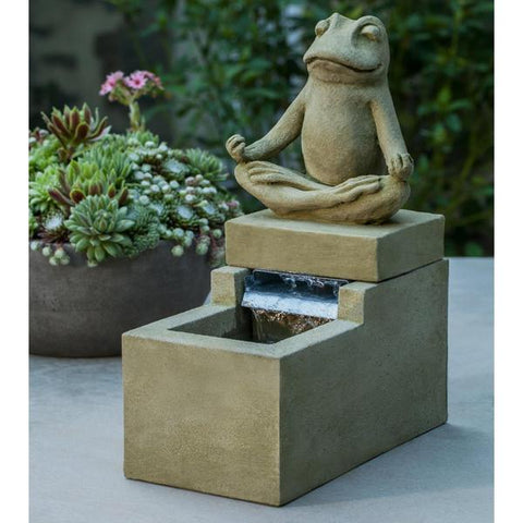 Mini Element Zen Frog Garden Terrace Fountain