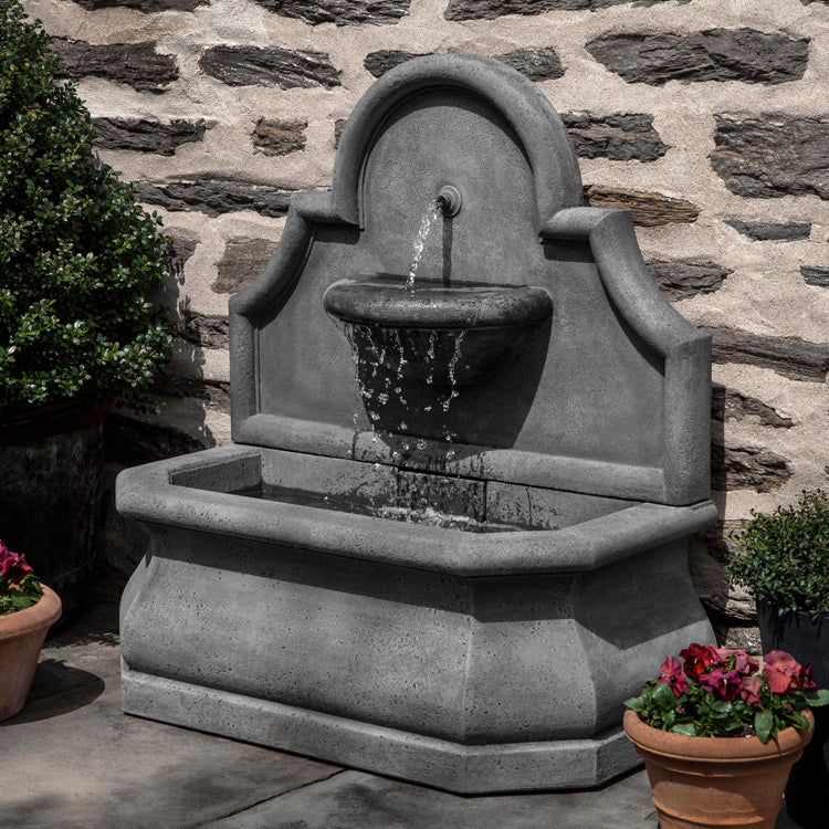 Outdoor Free Standing Wall Fountains - Outdoor Fountains Ideas