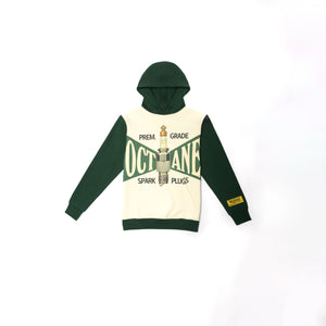 OCTANE PREMIUM GRADE PULLOVER (GREEN/CREAM) - AGENDA