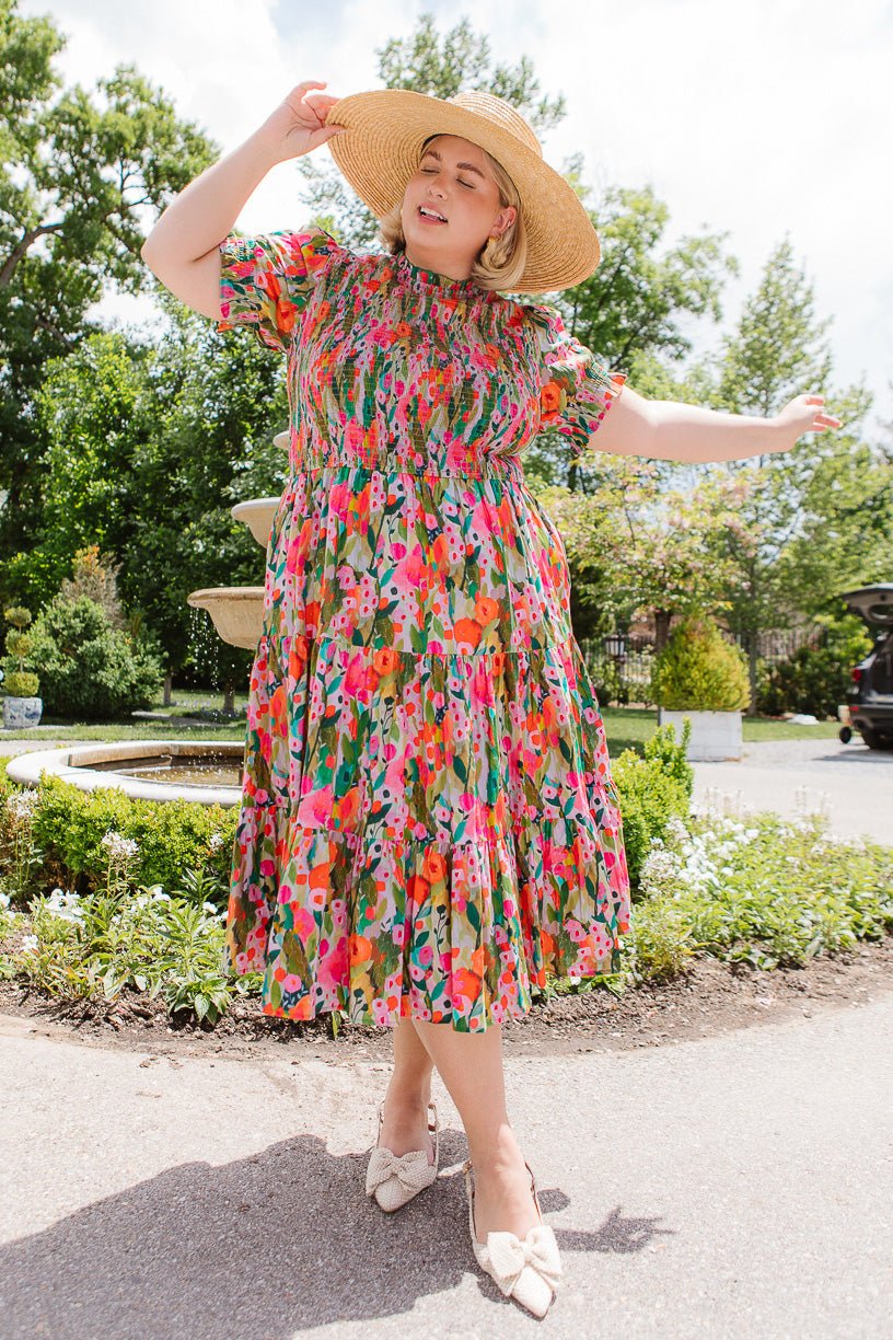 Mini Delia Dress in Ditsy Floral – Ivy City Co