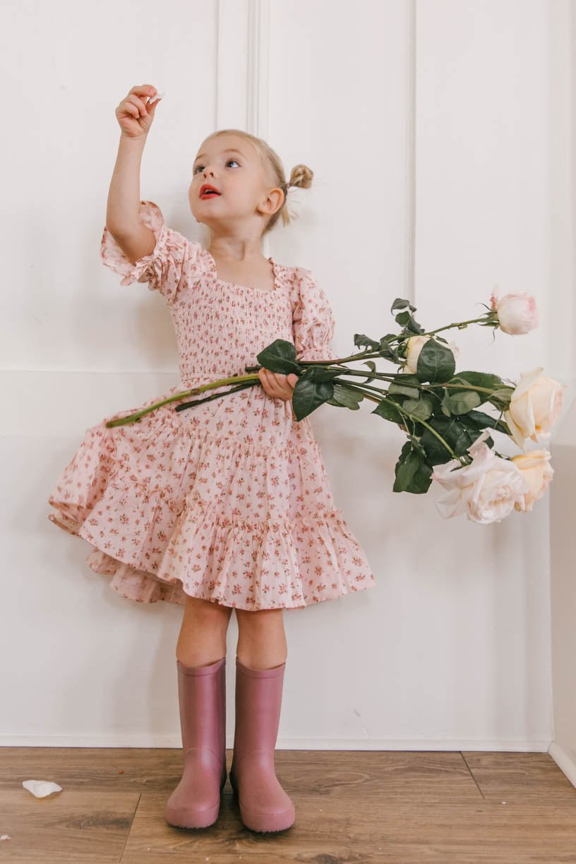 Image of Mini Madeline Dress In Pink