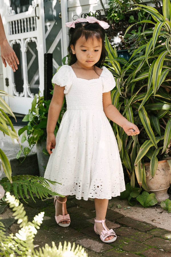 Girls French Dresses Kids Vintage Style Dress White Party Wedding Dress  Puff Sleeve Performance DressFashion Children's Clothes - AliExpress